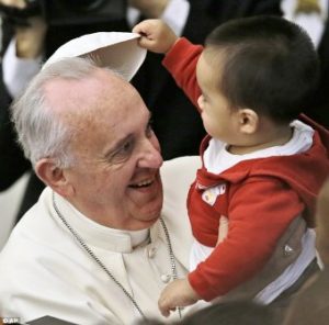 ローマ法王,帽子,名前