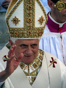 ローマ法王,帽子,名前